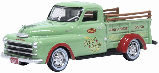 Oxford Diecast 87DP48003 HO Scale (1:87) 1948 Dodge B-1B Pickup Truck - Dans Service Garage