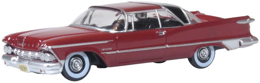 Oxford Diecast 87IC59003 HO Scale 1959 Imperial Crown - Radiant Red