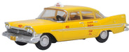 Oxford Diecast 87PC59002 HO Scale (1:87) 1959 Plymouth Belvedere Sedan - Tanner Yellow Cab