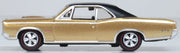 Oxford Diecast 87PG66003 HO Scale (1:87) 1966 Pontiac GTO - Bronze/Black