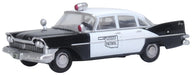 Oxford Diecast 87PS59001 HO Scale (1:87) 1959 Plymouth Savoy Sedan - Oklahoma Highway Patrol