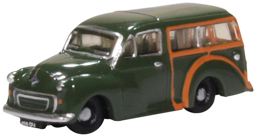 Oxford Diecast NMMT008 N Scale Morris Traveler Station Wagon - Green