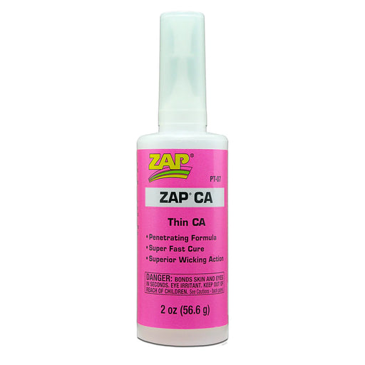 Pacer PT-07 ZAP CA Glue, 2 oz