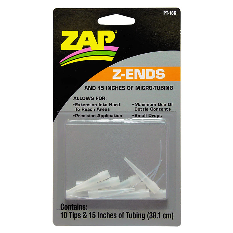 Pacer PT-18 ZAP Z-Ends (10 Pack)