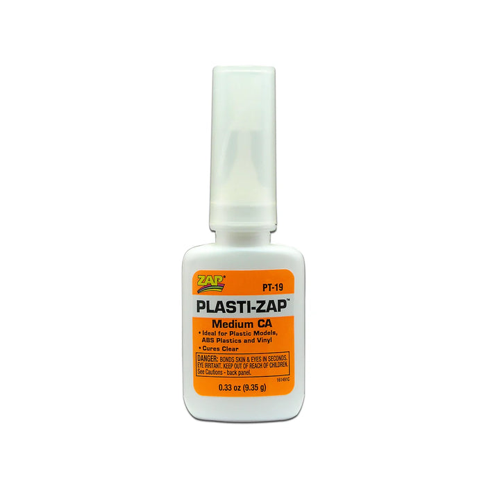 Pacer PT-19 ZAP Plasti Zap CA++ Glue, 1/3 oz
