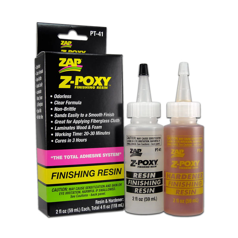 Pacer PT-41 Zap Finishing Resin, 4oz