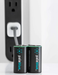 Pale Blue Lithium Ion Rechargeable C Size Batteries 2 Pack