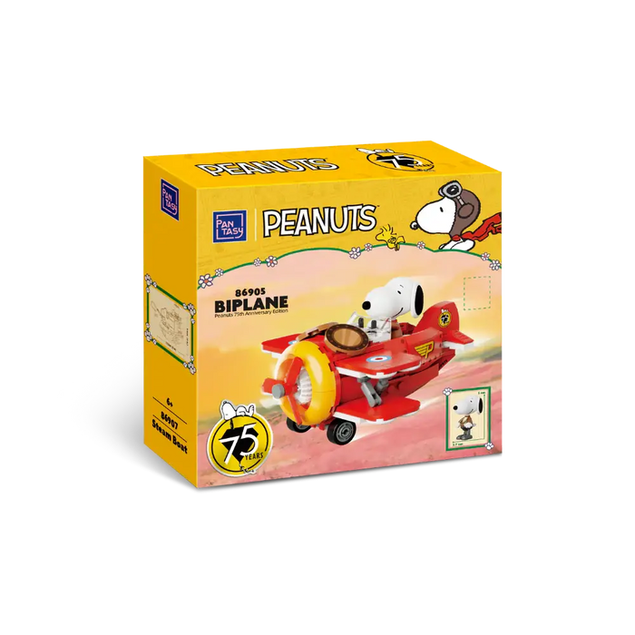 Pantasy 86905 Snoopy Bi-Plane 161 Piece Brick Kit