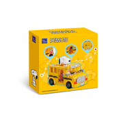 Pantasy 86906 Snoopy School Bus 145 Piece Brick Kit