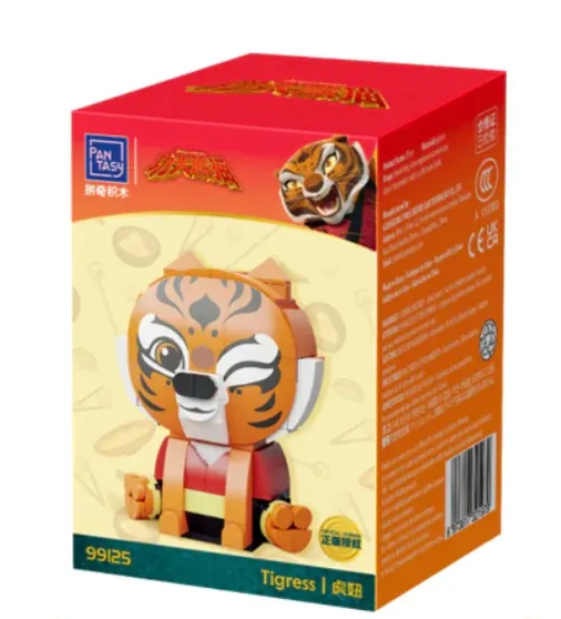 Pantasy 99125 Kung Fu Panda Tigress Brick Kit