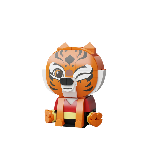 Pantasy 99125 Kung Fu Panda Tigress Brick Kit