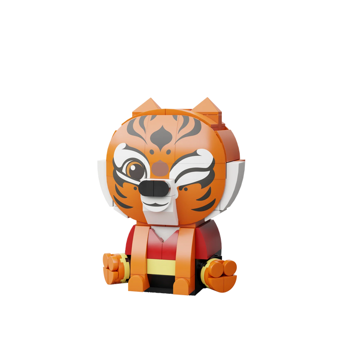 Pantasy 99125 Kung Fu Panda Tigress Brick Kit