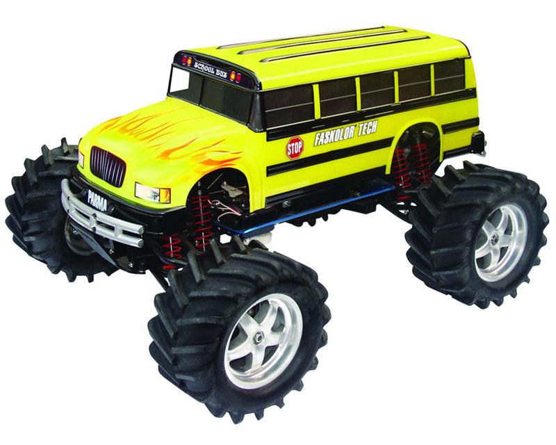Parma PSE 10107 Parma PSE sKOOL Bus 1/10 Monster Truck Clear Body (0.40")