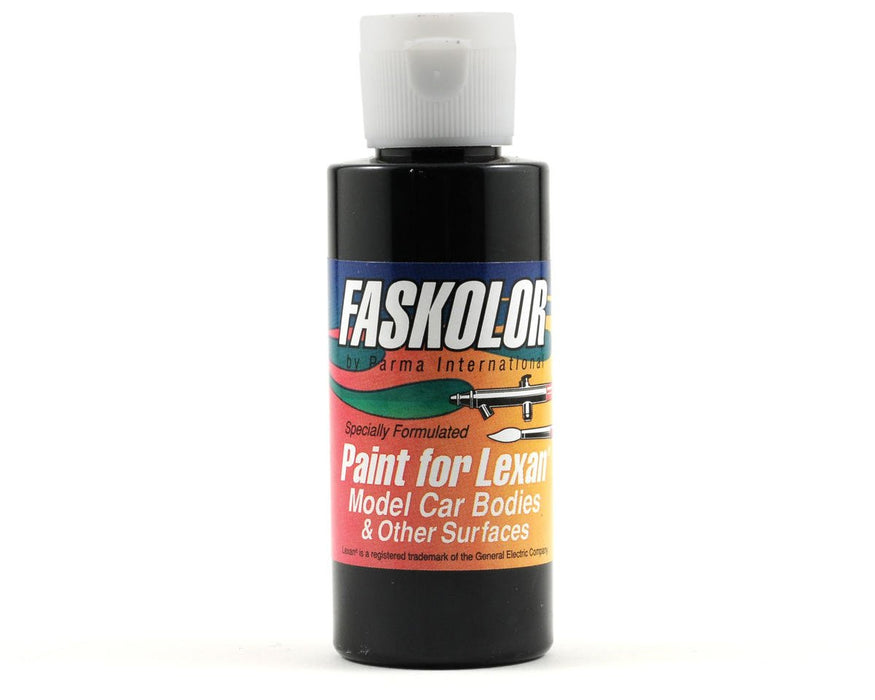 Parma PSE 40001 Parma PSE Faskolor Water Based Airbrush Paint for Lexan - Fasblack (2oz)