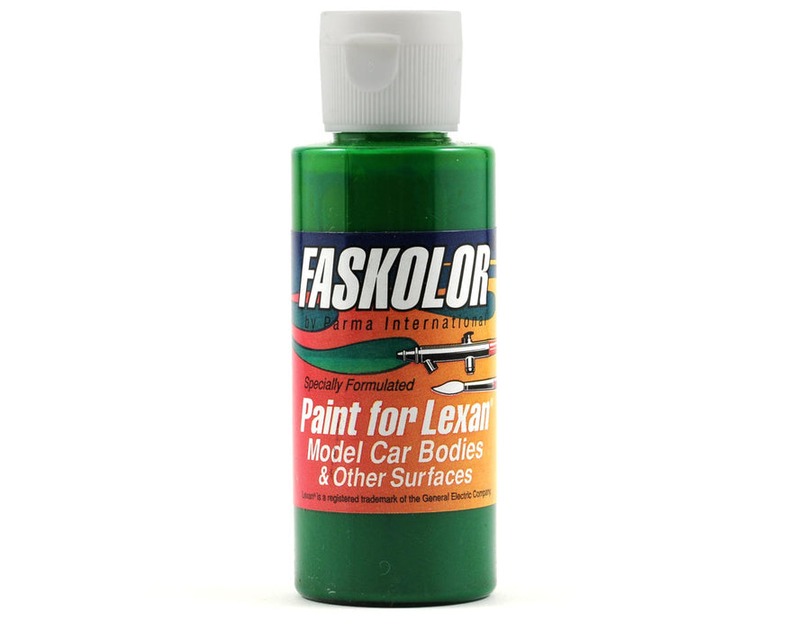 Parma PSE 40005 Parma PSE Faskolor Water Based Airbrush Paint for Lexan - Fasgreen (2oz)