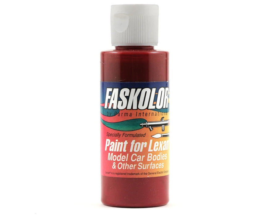 Parma PSE 40013 Parma PSE Faskolor Water Based Airbrush Paint for Lexan - Fasburgandy (2oz)