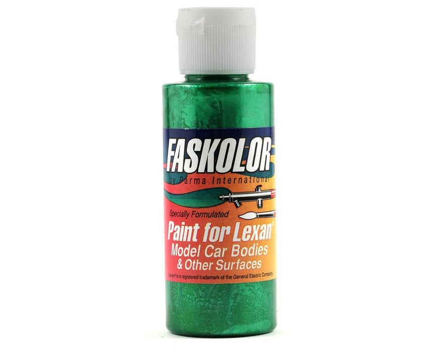 Parma PSE 40052 Parma PSE Faskolor Water Based Airbrush Paint for Lexan - Faspearl Green (2oz)