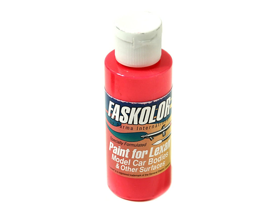 Parma PSE 40104 Parma PSE Faskolor Water Based Airbrush Paint for Lexan - Fasflourescent Pink (2oz)