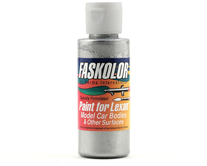 Parma PSE 40300 Parma PSE Faskolor Water Based Airbrush Paint for Lexan - Faskrome Satin (2oz)