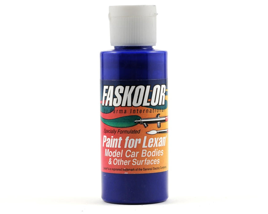 Parma PSE 40306 Parma PSE Faskolor Water Based Airbrush Paint for Lexan - Faslucent Blue (2oz)
