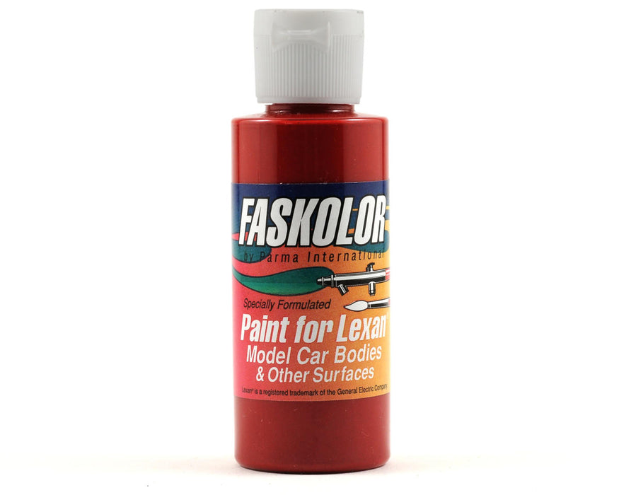 Parma PSE 40307 Parma PSE Faskolor Water Based Airbrush Paint for Lexan - Faslucent Red (2oz)
