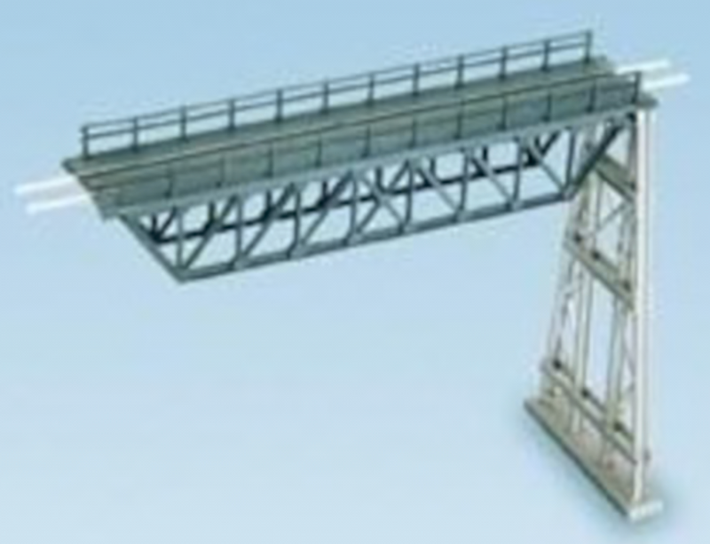 Peco 241 N Scale Steel Truss Span with Steel Trestle Extension Kit