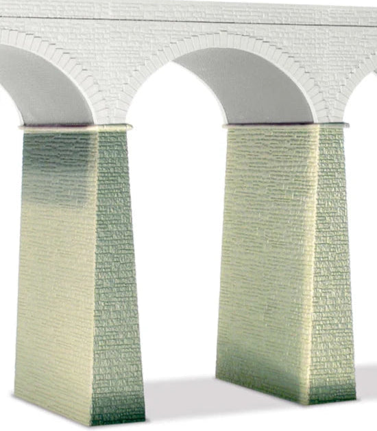 Peco 254 N Scale Stone Piers (2 Pack)