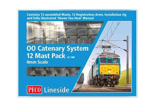 Peco Lineside LC-100 HO Scale Catenary System Startup Pack