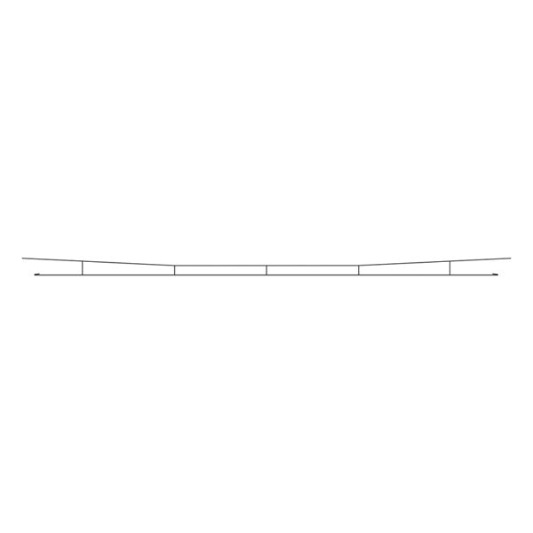 Peco Lineside LC-154 HO Scale 500mm Catenary Contact Wires (5 Pack)