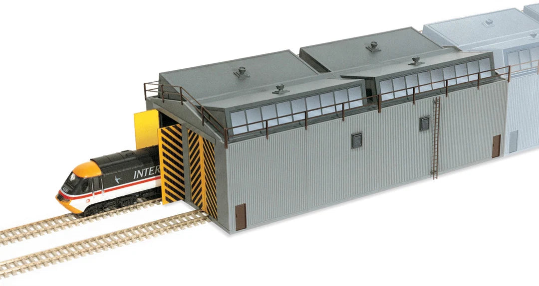 Peco LK-80 HO Scale Train Shed Lineside Kit
