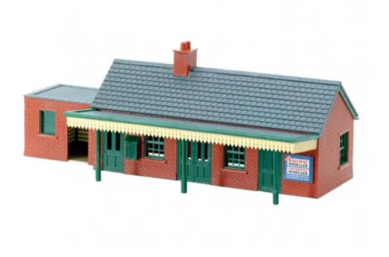 Peco NB-12 N Scale Brick Type Country Station Building Kit