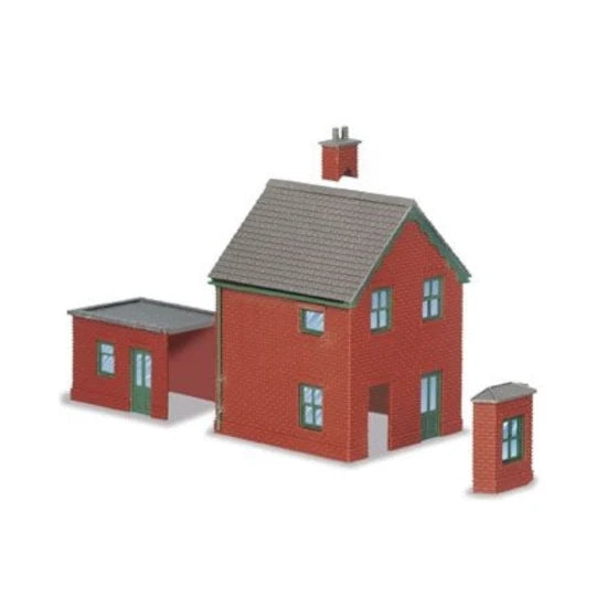 Peco NB-14 N Scale Brick Type Station Houses Building Kit