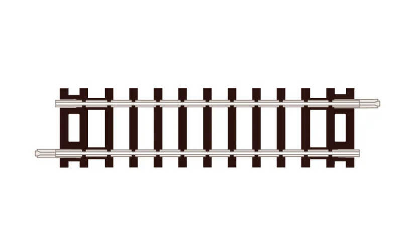 Peco Setrack ST-2 N Scale Code 80 58mm Short Straight Track (16 Pack)