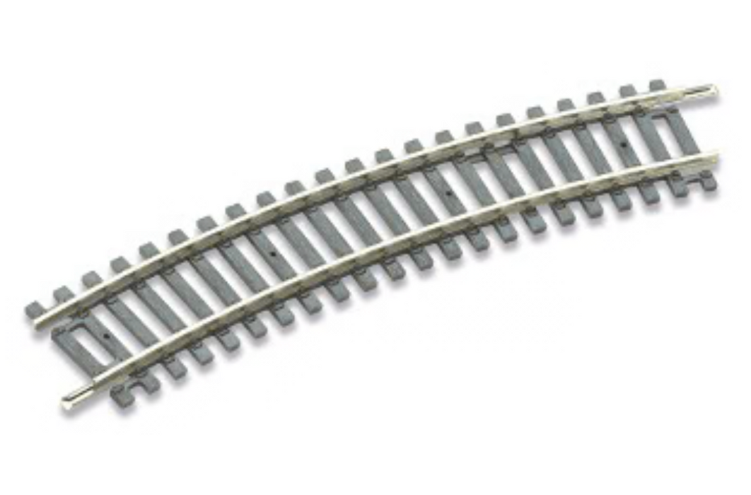 Peco Setrack ST-220 HO Scale No.1 Radius Standard Curve Code 100 Track (36 Pack)