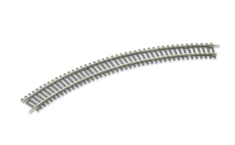 Peco Setrack ST-221 HO Scale No.1 Radius Double Curve Code 100 Track (24 Pack)