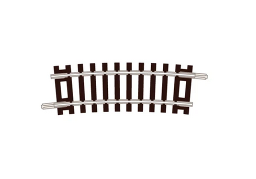 Peco Setrack ST-4 N Scale Code 80 No.1 Radius Half Curve Track (16 Pack)