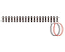 Peco Setrack ST-413 HOe/00-9/HOn30 Code 80 Wired Double Straight Track