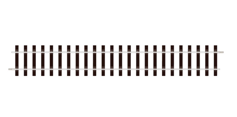 Peco Setrack ST-700 O Scale 2 Rail Code 124 394mm Standard Straight Track (8 Pack)