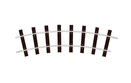 Peco Setrack ST-905 G Gauge G-45 Track Code 250 Standard Curve (6 Pack)