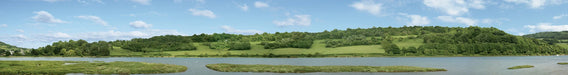 Peco SKP-01 Photographic Backdrop - River Valley Scene