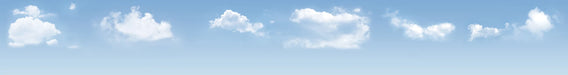 Peco SKP-03 Photographic Backdrop - Sky & Clouds
