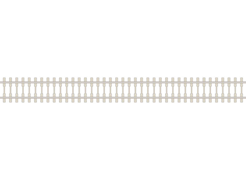 Peco SL-106F HO Scale Code 75 36" Flex Track with Bi-bloc Concrete Ties (25 Pack)
