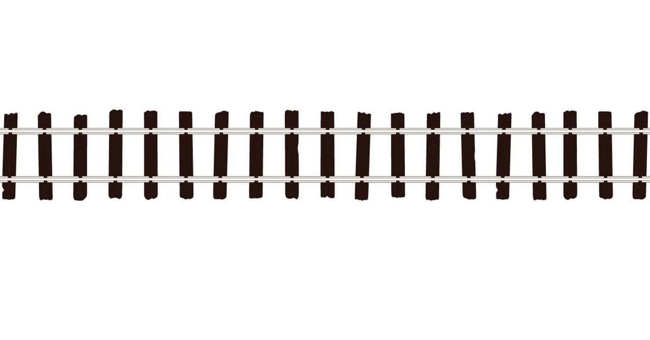 Peco Streamline SL-500 On30 Code 100 Narrow Gauge 36" Flex Track with Wooden Ties (12 Pack)