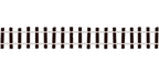 Peco Streamline SL-500 On30 Code 100 Narrow Gauge 36" Flex Track with Wooden Ties (12 Pack)