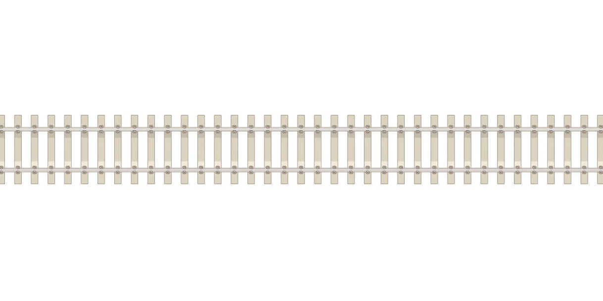 Peco SL-8302 HO Scale Code 83 36" Flex Track with Concrete Ties (25 Pack)
