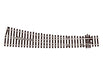 Peco SL-86 HO Scale Code 100 Track Electrofrog Curved Insulfrog Double Radius Right-Hand Turnout - NOS