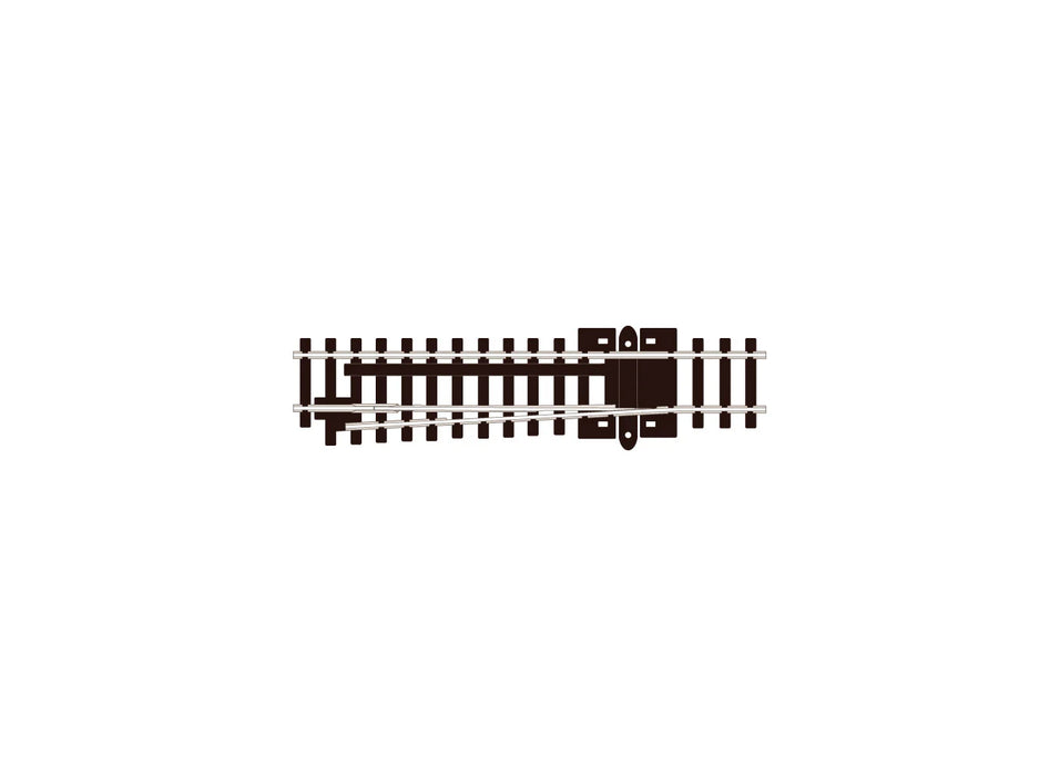 Peco Streamline SL-385 N Scale Code 80 Insulfrog Left Hand Catch/Splitrail Turnout/Derail