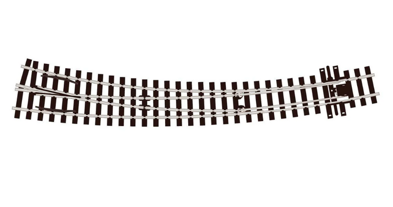 Peco Streamline SL-E1486 HOm Scale Code 75 Track Electrofrog Curved Right Hand Turnout (NOS)