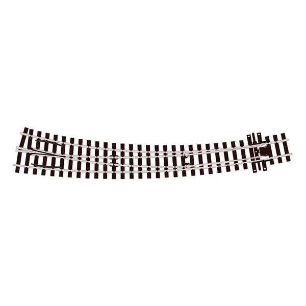Peco Streamline SL-E1486 HOm Scale Code 75 Track Electrofrog Right Hand Curved Turnout