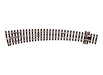Peco Streamline SL-E1487 HOm Scale Code 75 Track Electrofrog Left Hand Curved Turnout